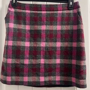 Boden British Tweed Skirt